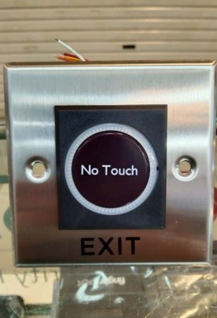 Infrared Exit Button With Blue Back Lights NO Touch Panel