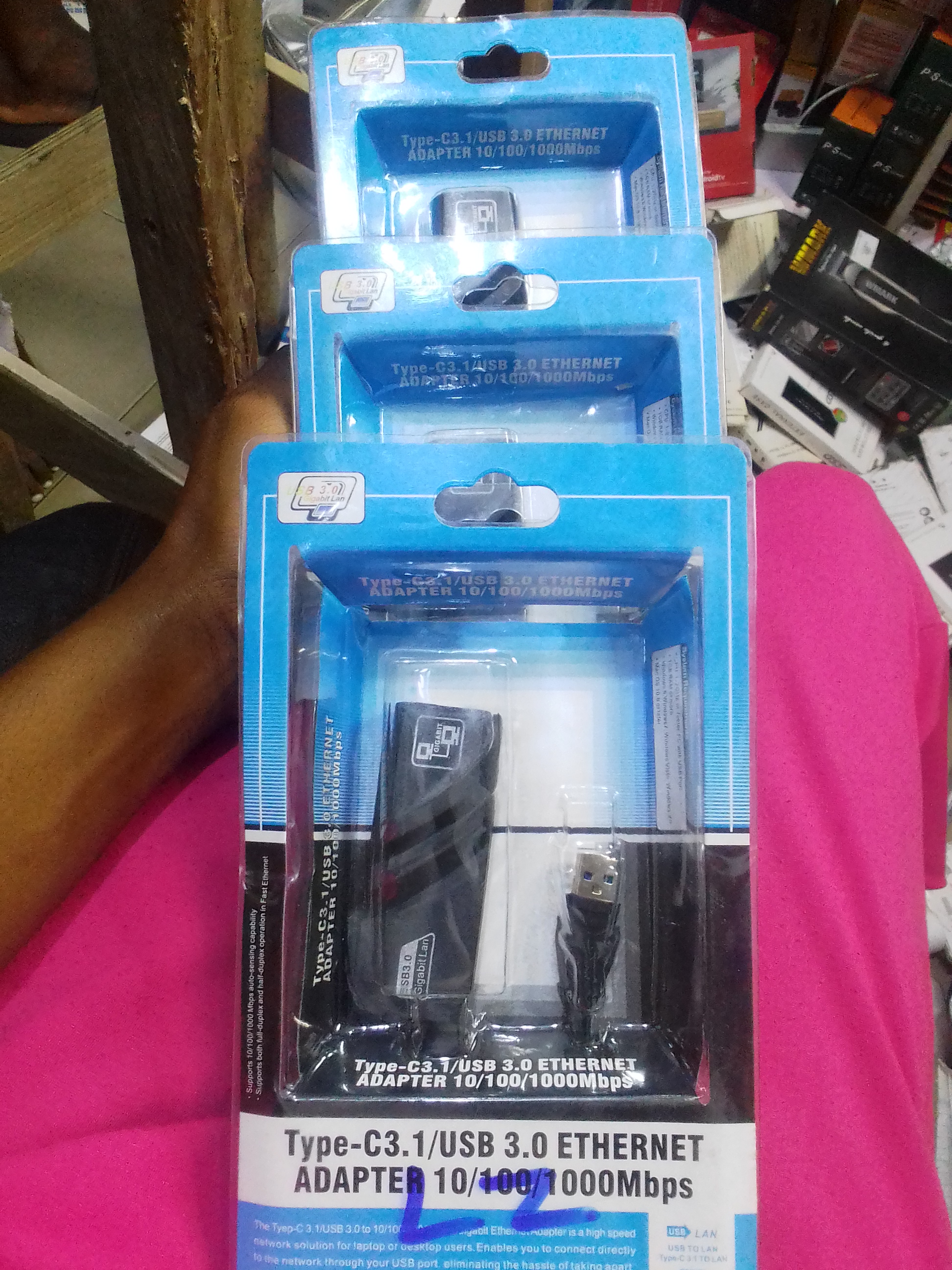 Type -c3.1/USB 3.0 Ethernet