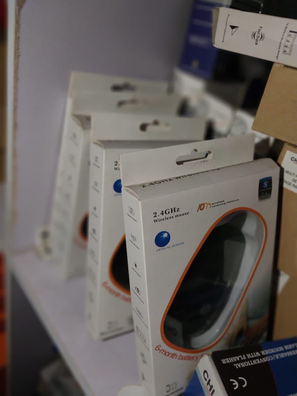 Wireless Optical Ultra-Slim USB 2.4ghz Mouse - Black