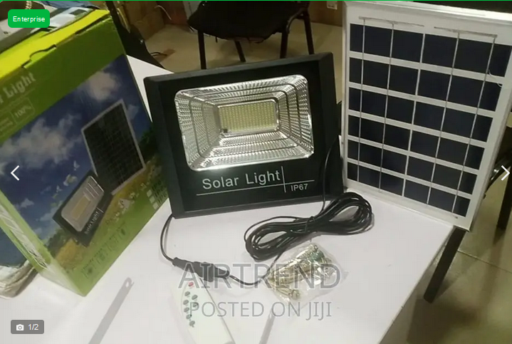 40W Solar Street Floodlight Waterproof Light With Remote