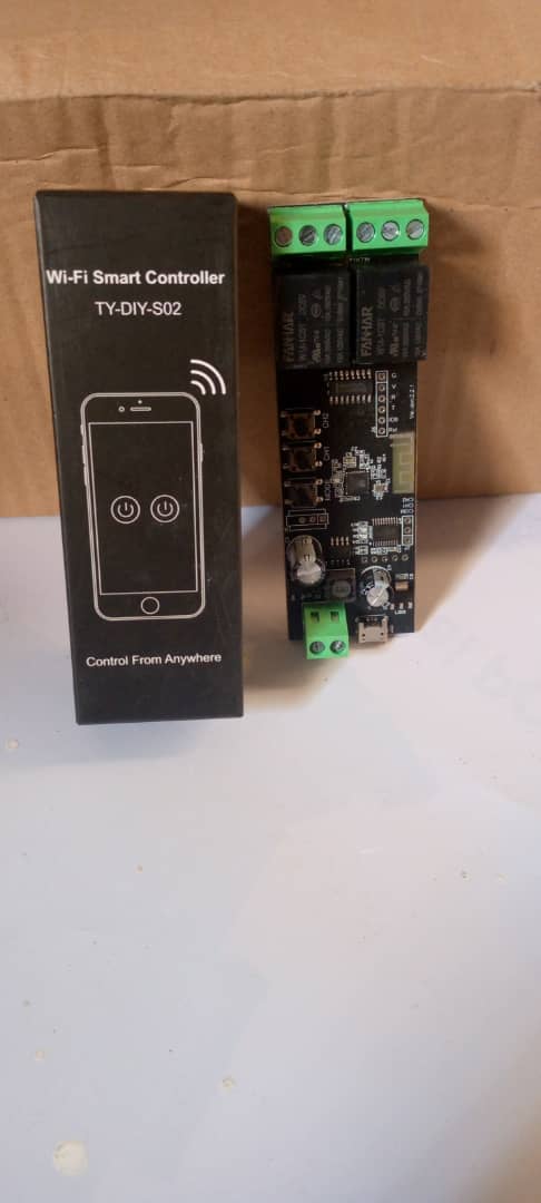 2CH Tuya Wifi Smart Control Board Phone Remote Control