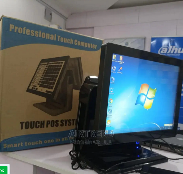 Pos Touch Screen Monitor All in One, 64ssd, 4gb RAM