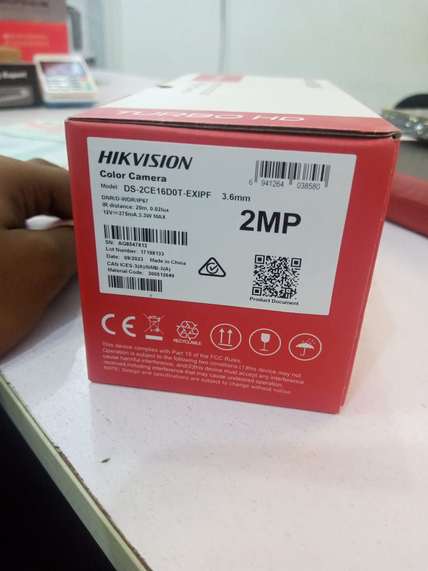 2 MP Fixed Mini Bullet Camera