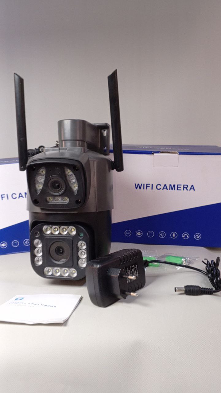 Dual Lens 4G V380Pro - Solar PTZ Cctv Camera