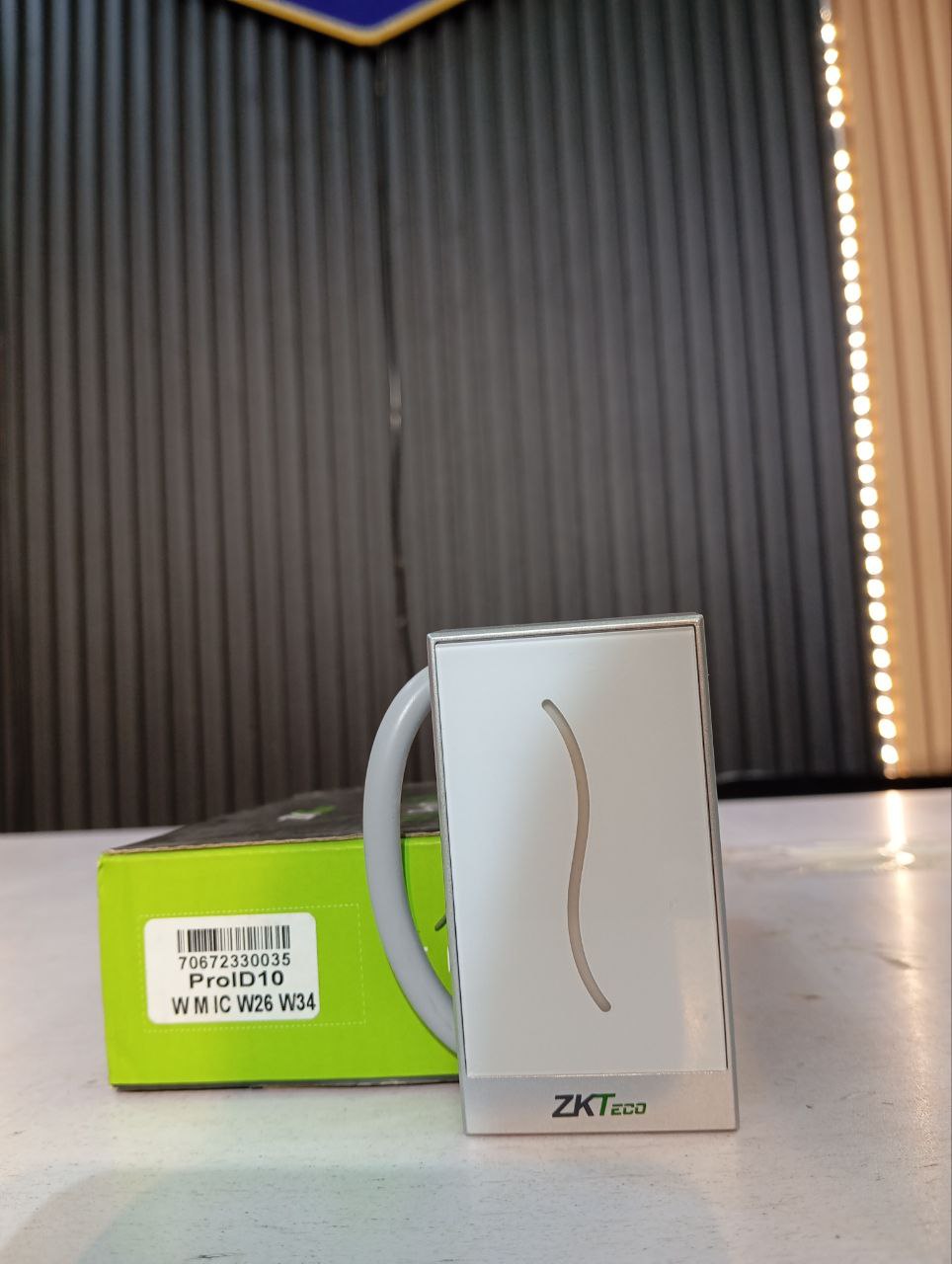 ZKTECO PROID10WM ProID Series Wiegand Mifare Card Reader with Dual Colour LED Indicator (White)