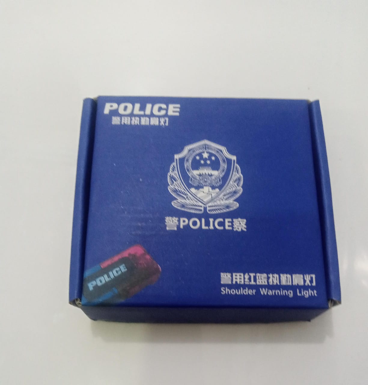 Blue Red Flashing Lamp LED Emergency Warning Shoulder Light