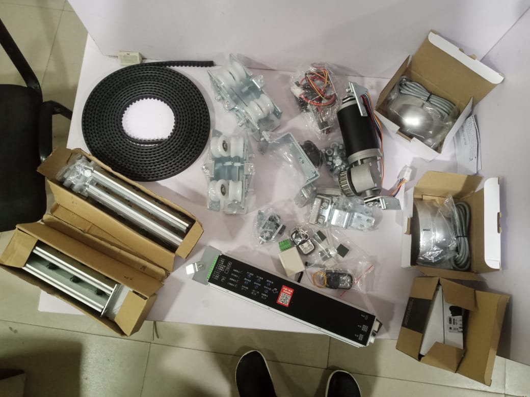 Automatic 24V DC Sliding Glass Door Operator Kit