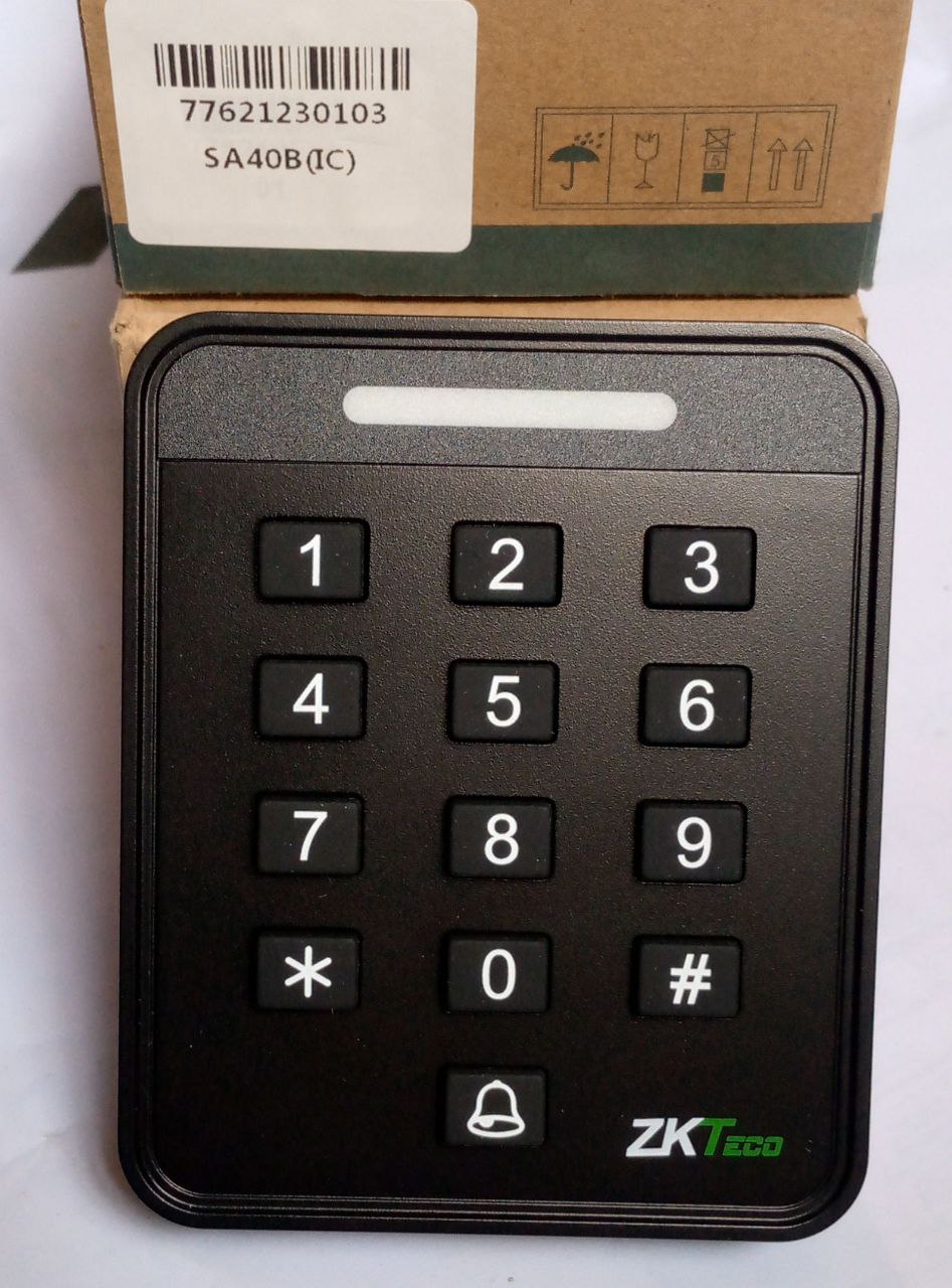 Keypad Zkteco SA40B IC With Reader RFID and Mifare Options