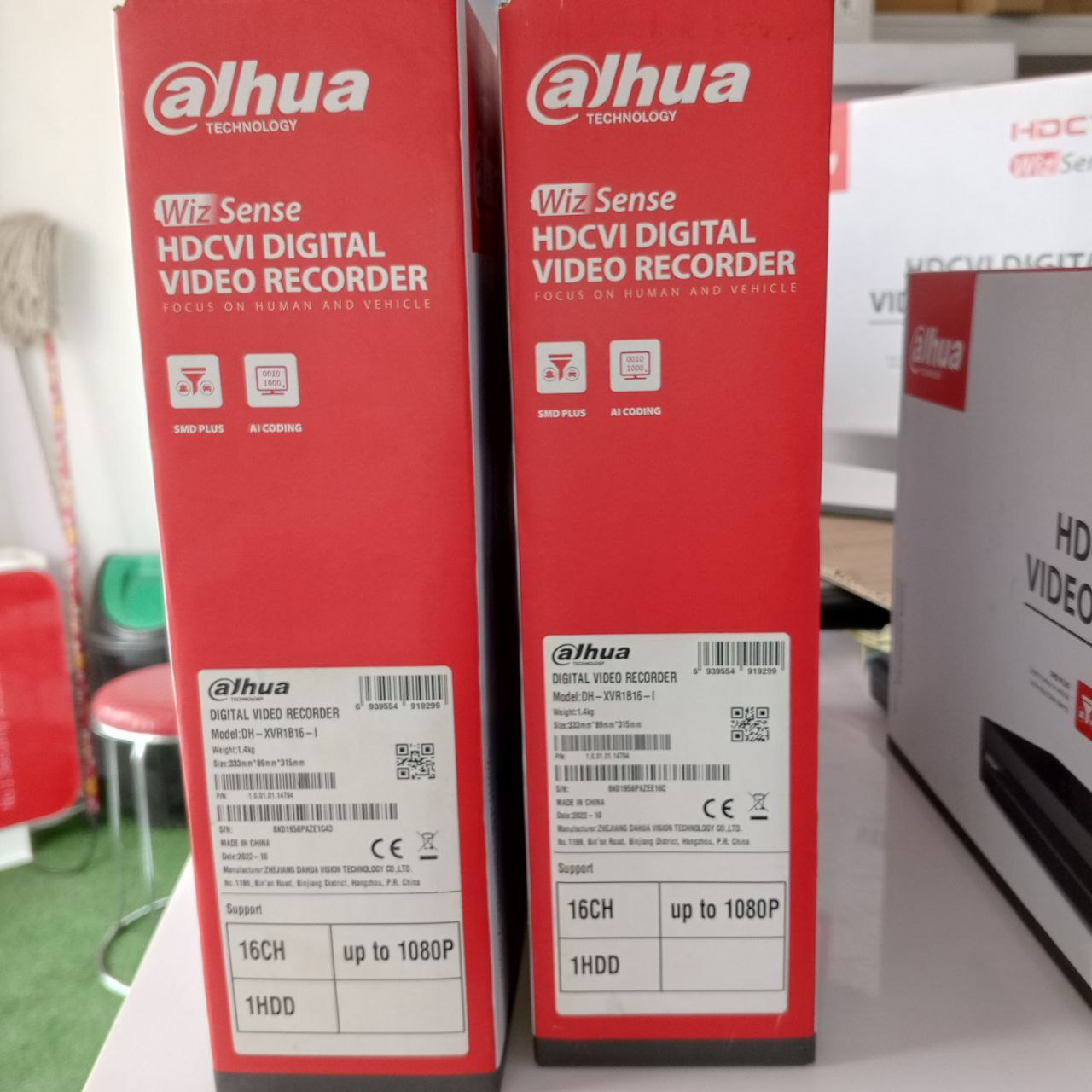 16 Channel Dahua DH-XVR1B16 Penta-Brid 1080n/720p DVR