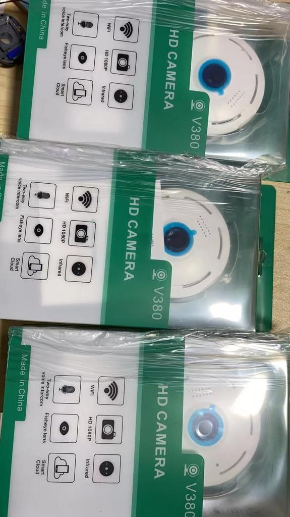 360 Degree 1080P HD Smart Wifi Camera Fisheye V380 Camera