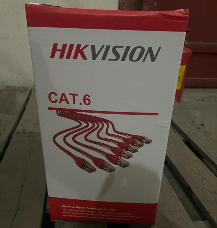 Hikvision DS-1LN6UTCO 305m CAT6 Indoor U/Utp Network Cable