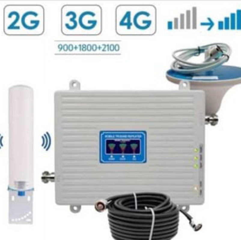Booster Triband Gsm 3g 4g Signal Repeater Booster - 900/Mhz