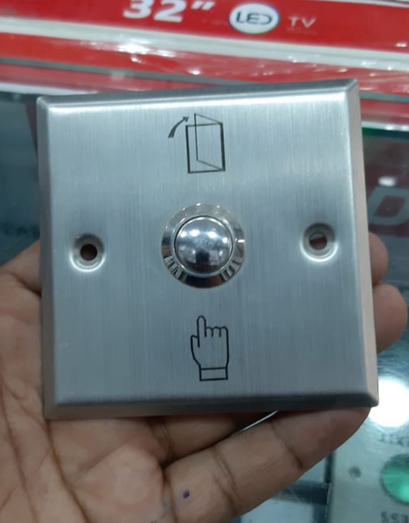 Stainless Steel Exit Push Button For Door Access Control