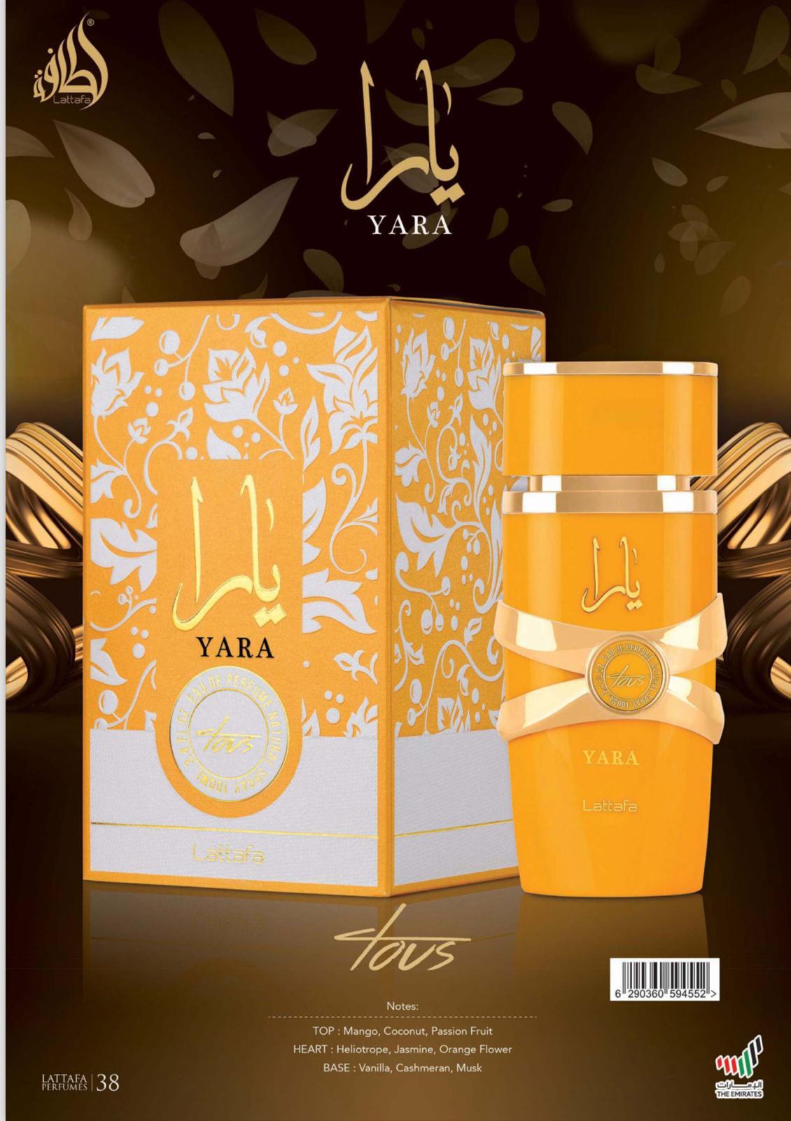 YARA TOUS LATTAFA PERFUME