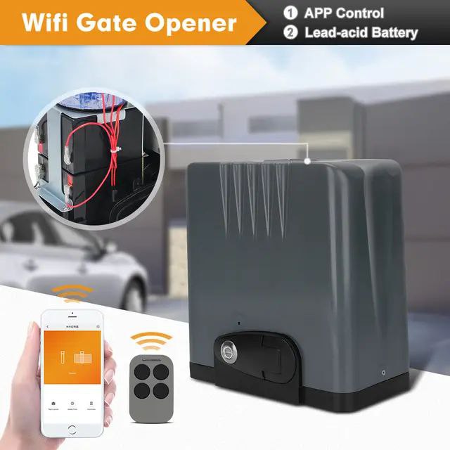 Wifi gate opener