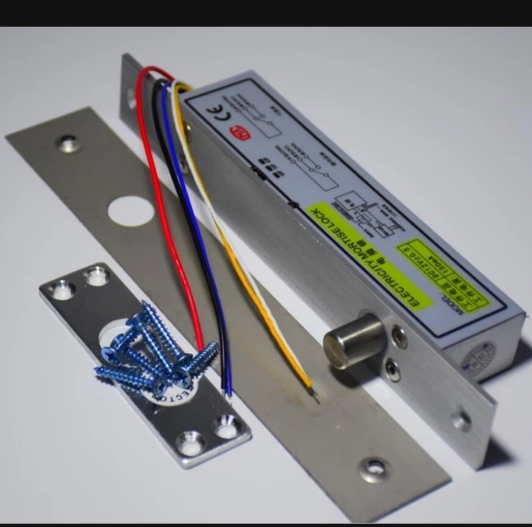 DC 12V 0.5A Cylindrical Lock 5wire Door Electric Bolt Lock