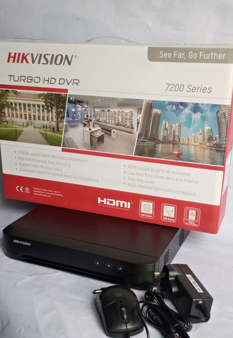 Hikvision DS-7204HGHI-F1 4 Turbo HD Channel DVR