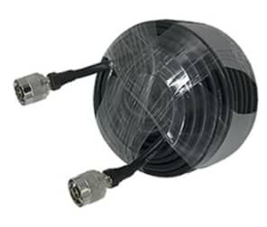 Black N Male 20 Meters GSM Booster Repeater Cable N-Type Ant