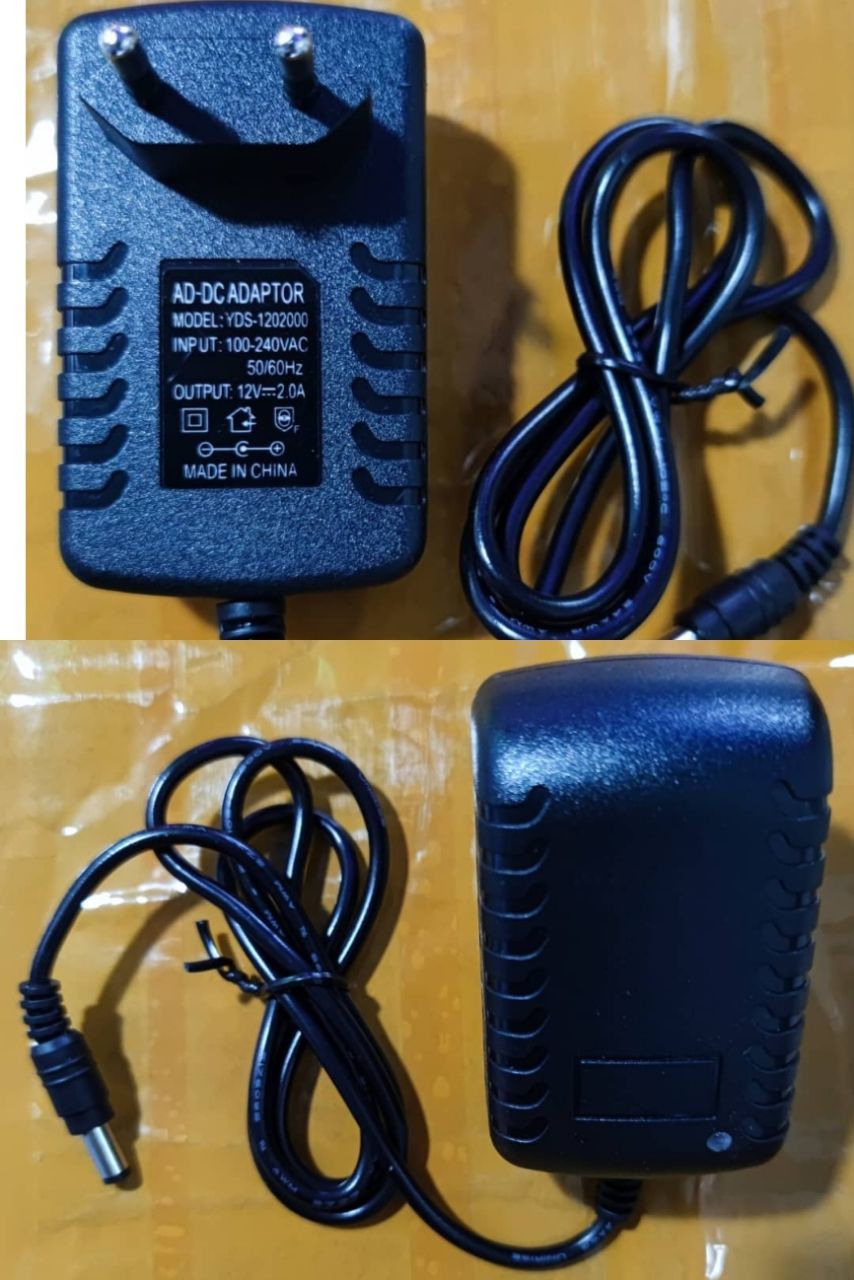 12V 2A Eu DC Plug Power Adapter