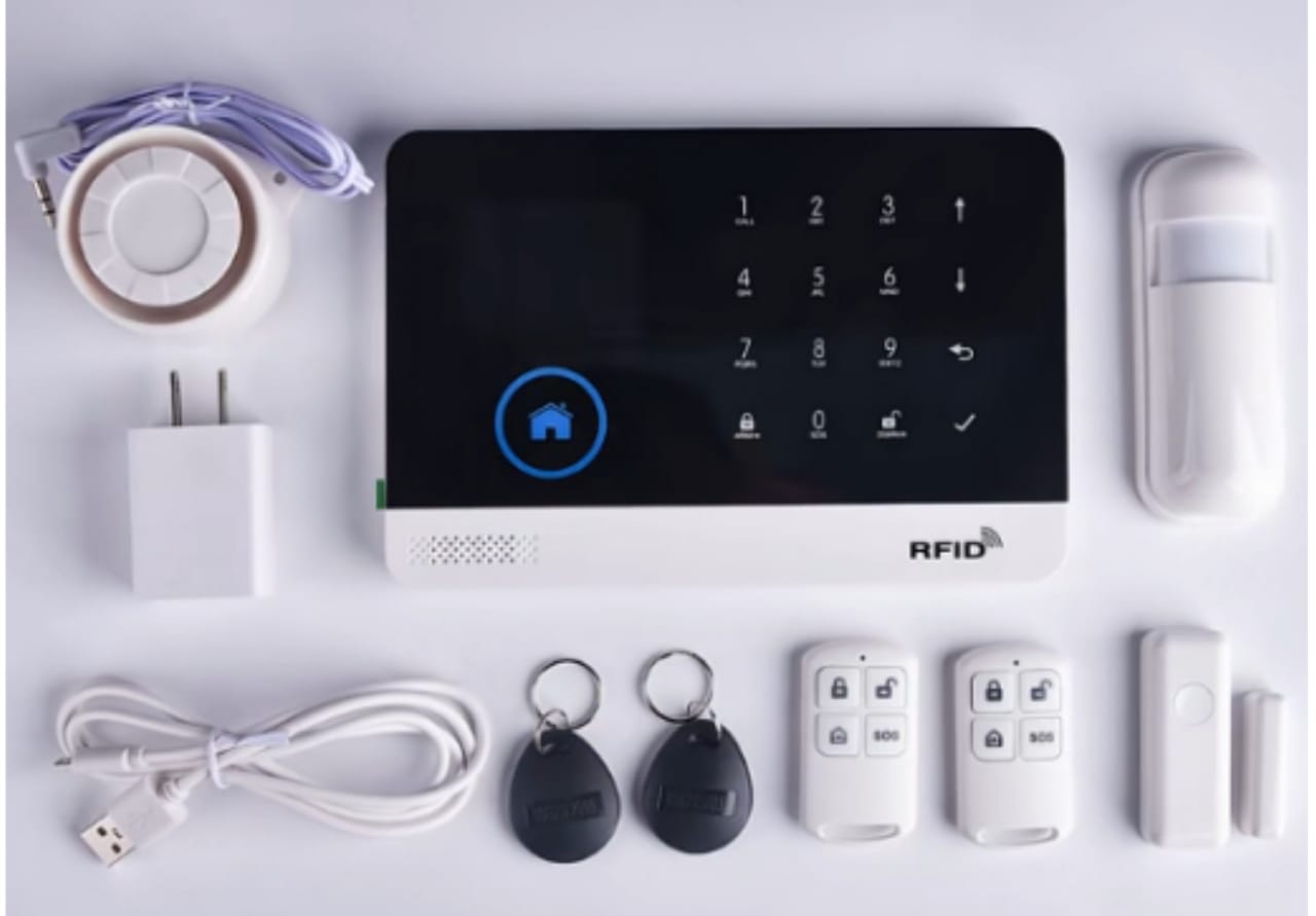AI Tuya Smart Support 433mhz Sensors Wifi/Gsm Burglary Alarm