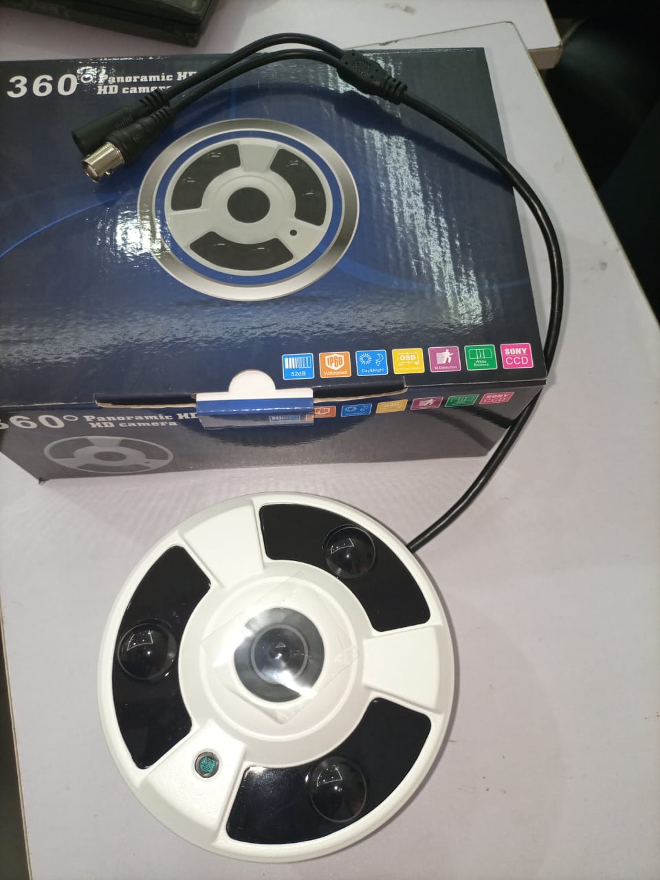 2.0MP AHD Fisheye Panoramic Outdoor Waterproof Camera