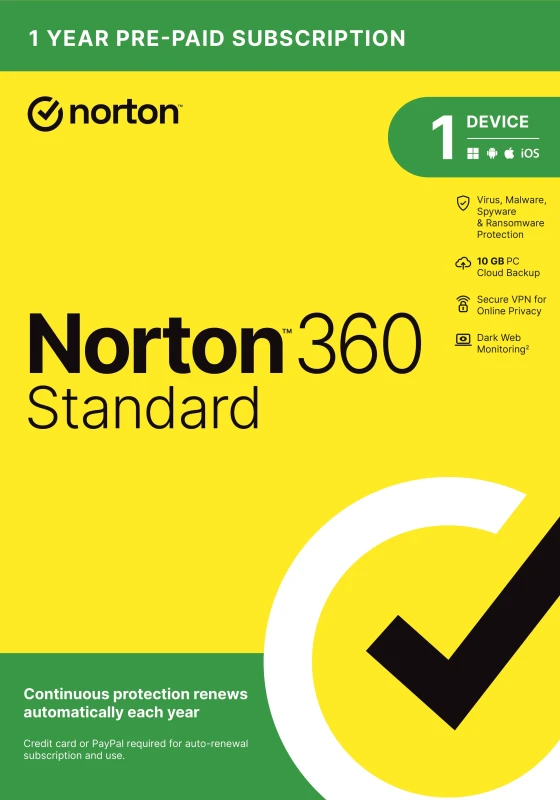 NORTON ANTIVIRUS ORIGINAL THREE USER